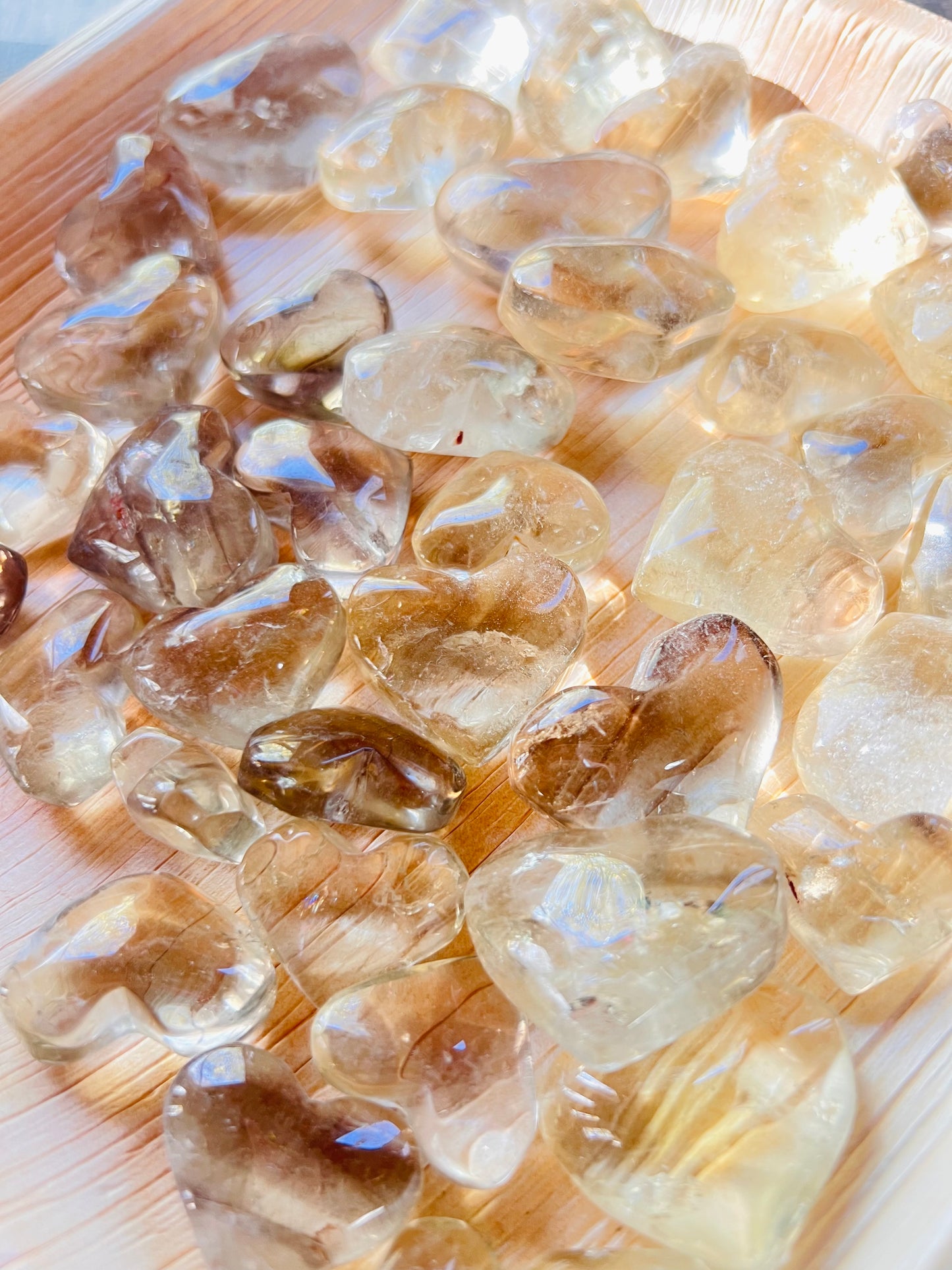 Citrine Hearts