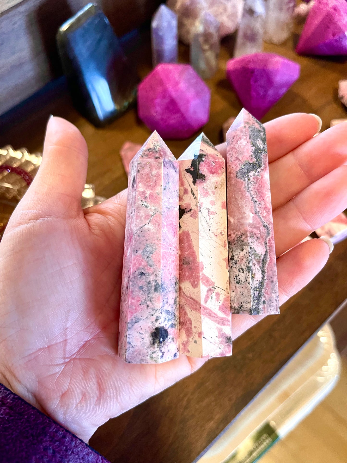 Rhodochrosite Towers