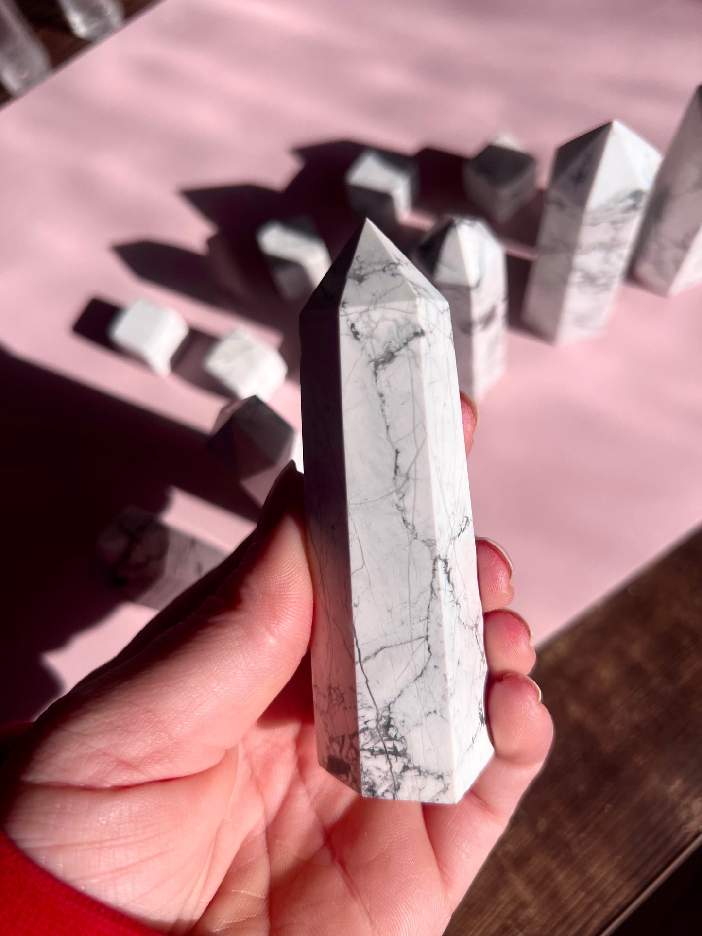 Howlite Towers