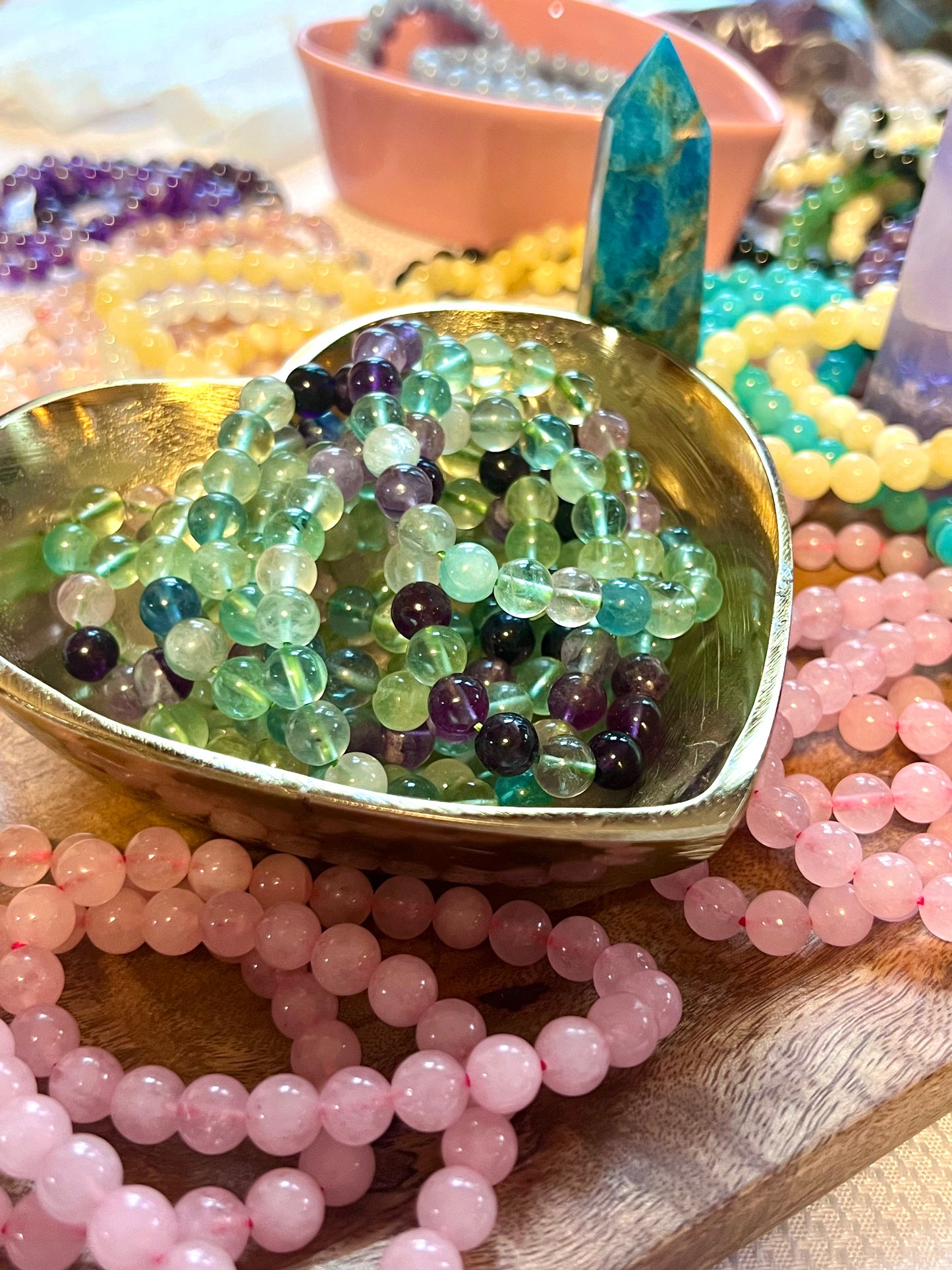 Fluorite Healing Crystal Bracelet