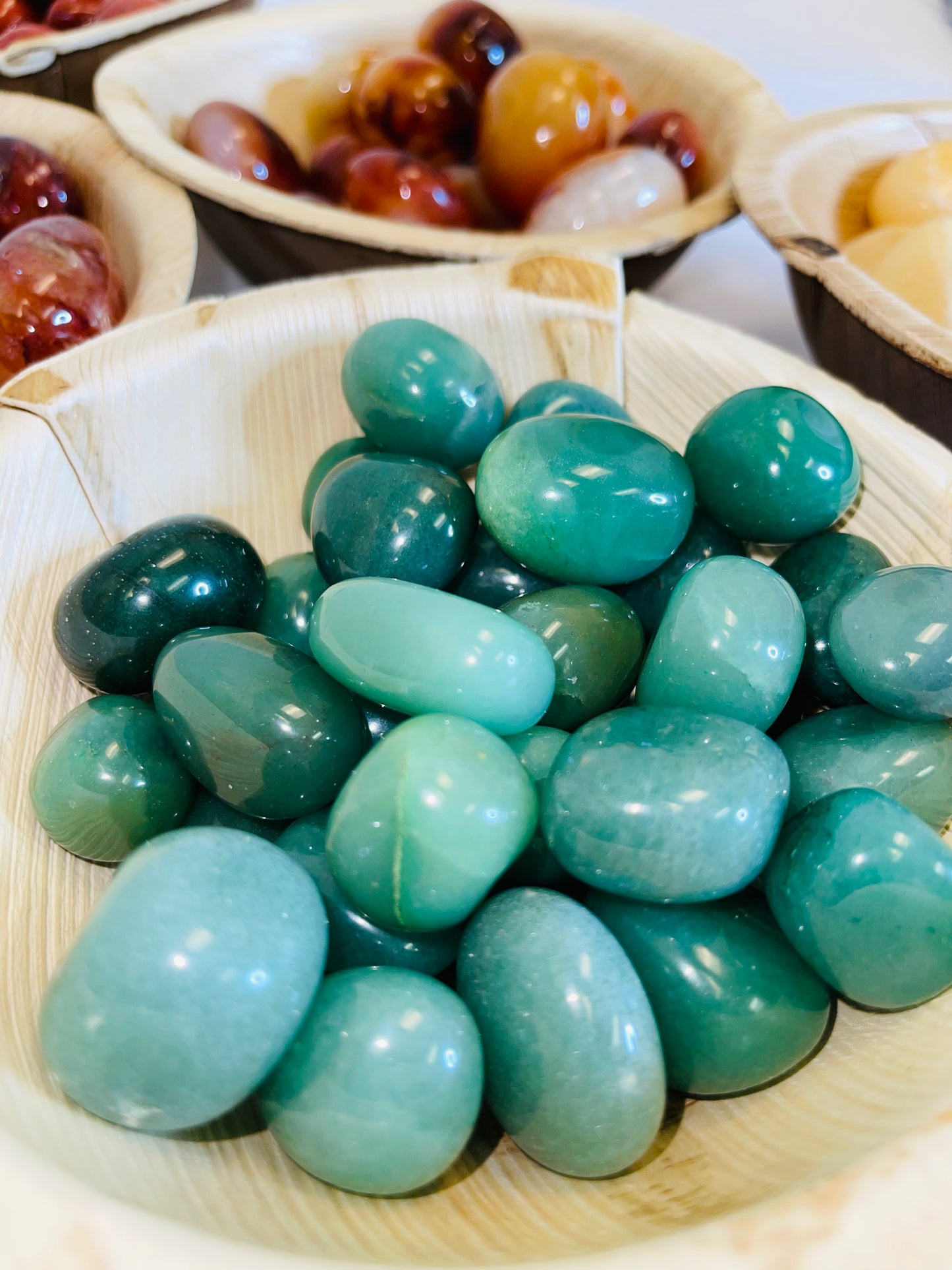 Green Aventurine Tumbles