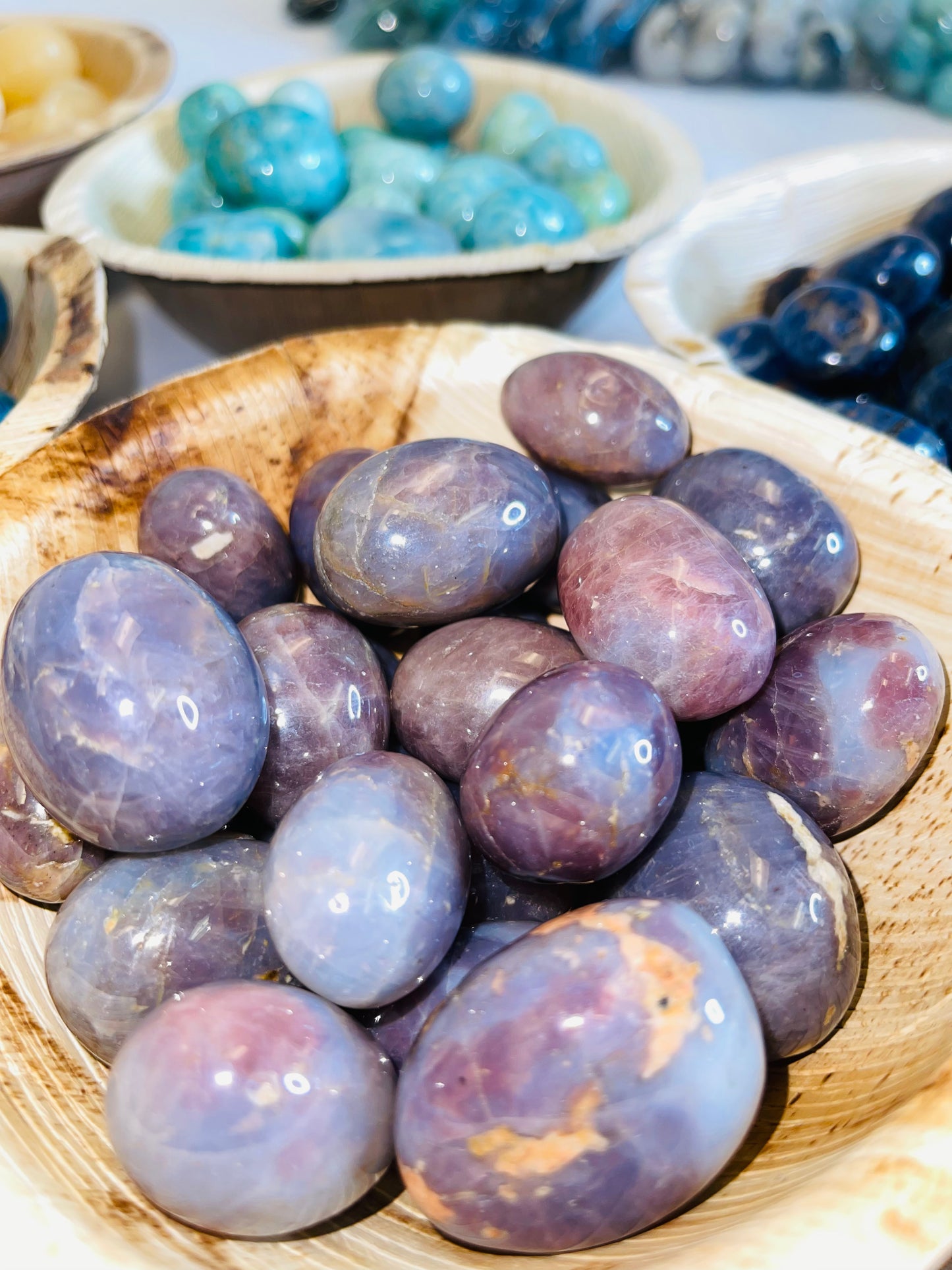 Lavender Rose Quartz Tumbles