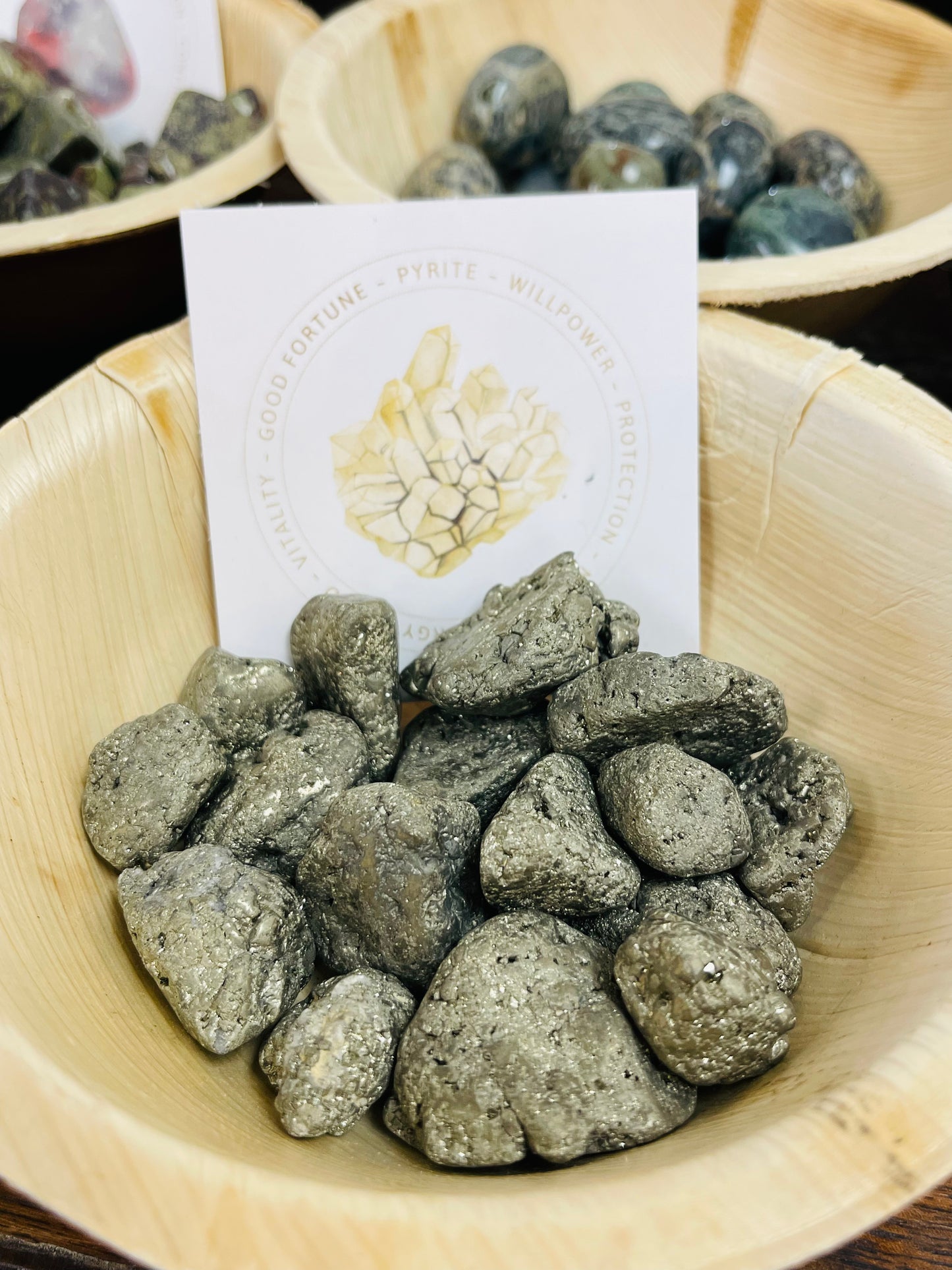 Pyrite Tumbles