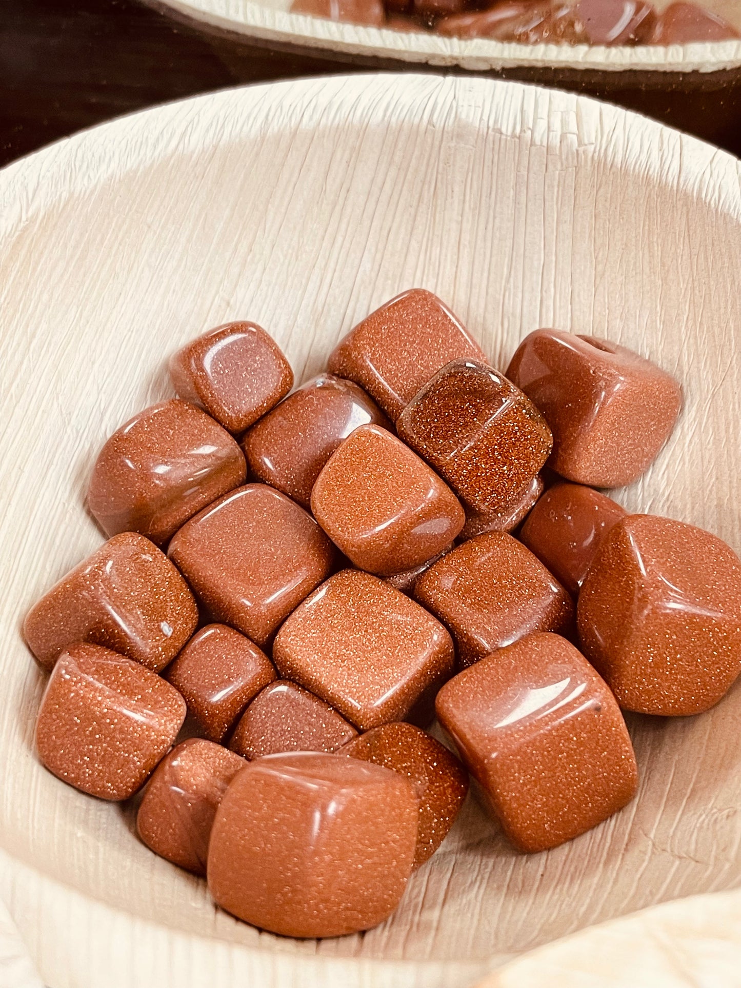 Goldstone Cubes