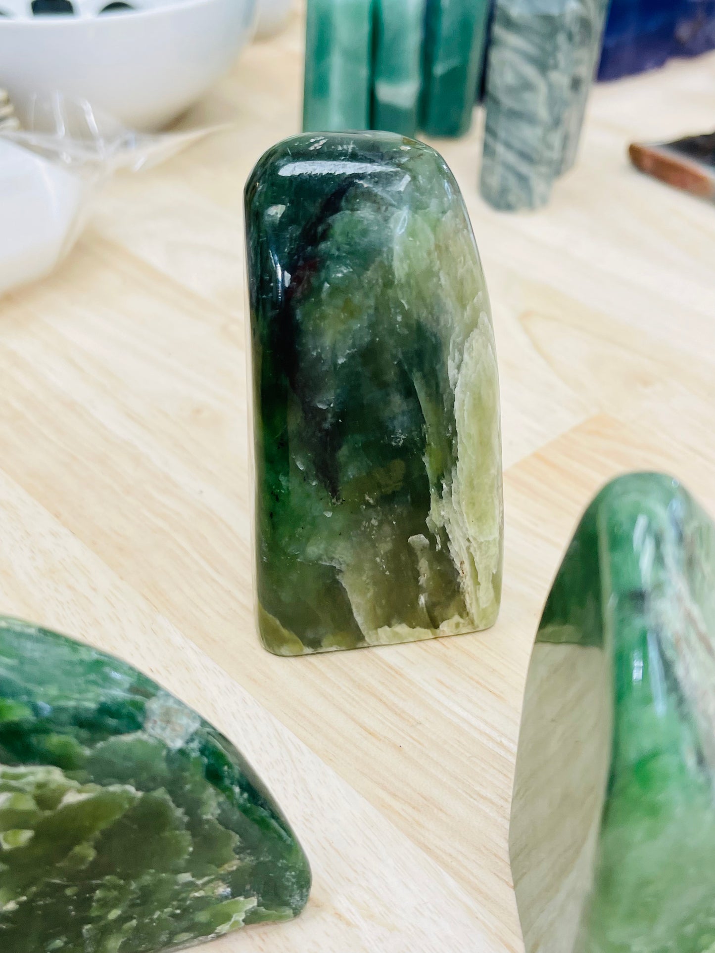 Nephrite Jade Freeforms