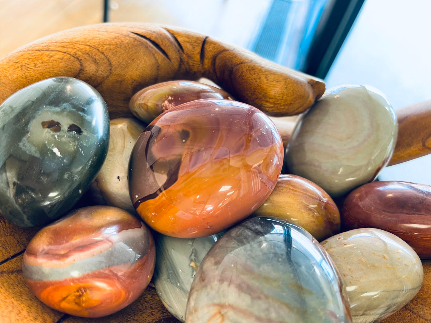 Polychrome Jasper Palms