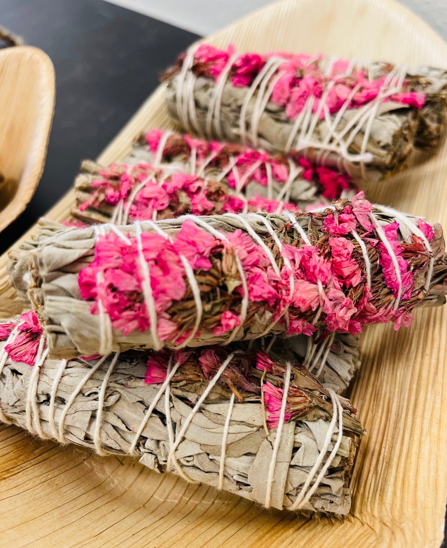Pink Sinuata & White Sage Bundle