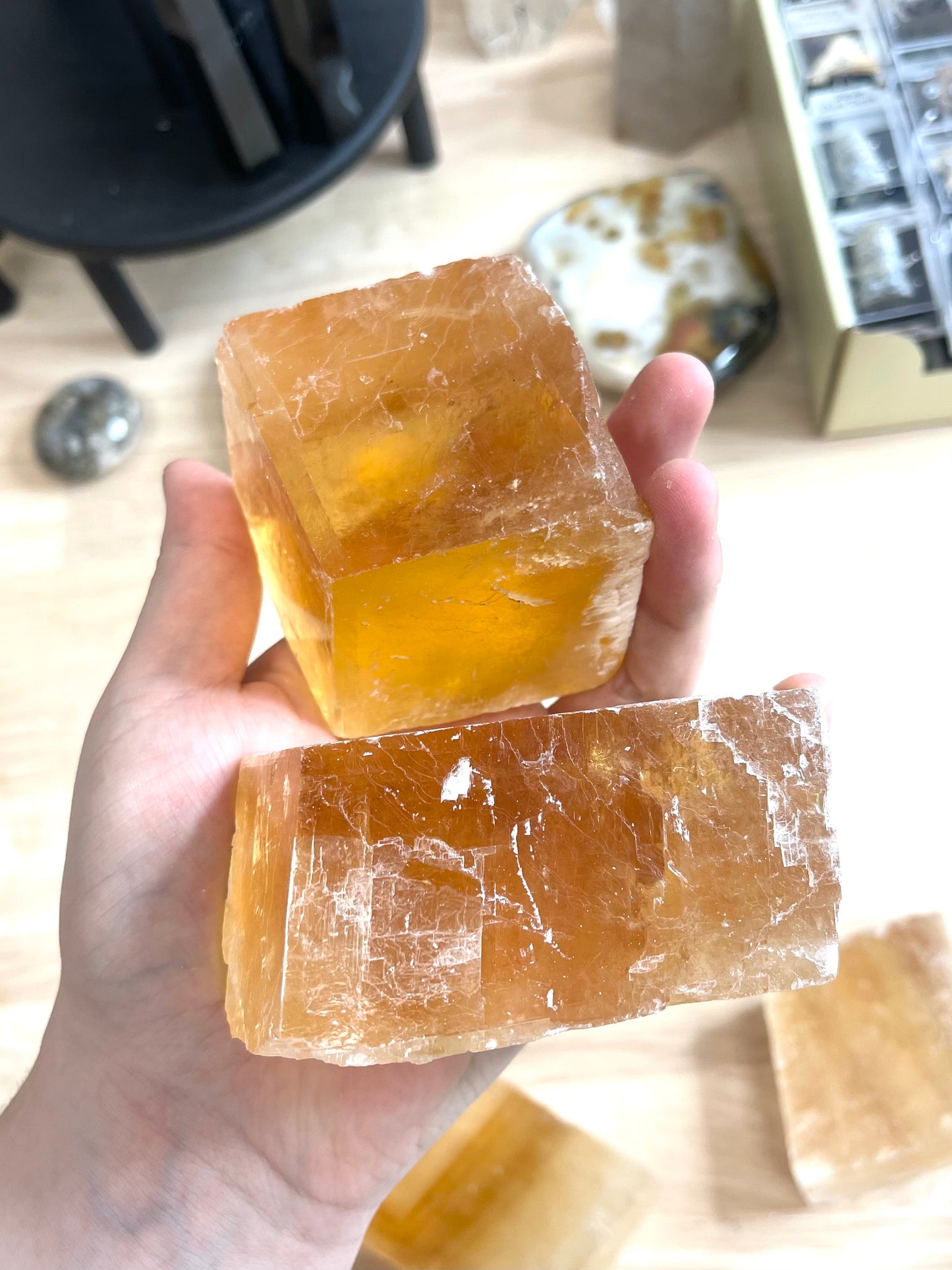 Raw Honey Calcite