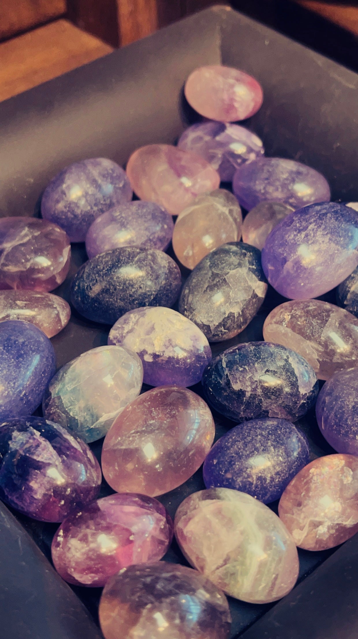 Fluorite Tumbles
