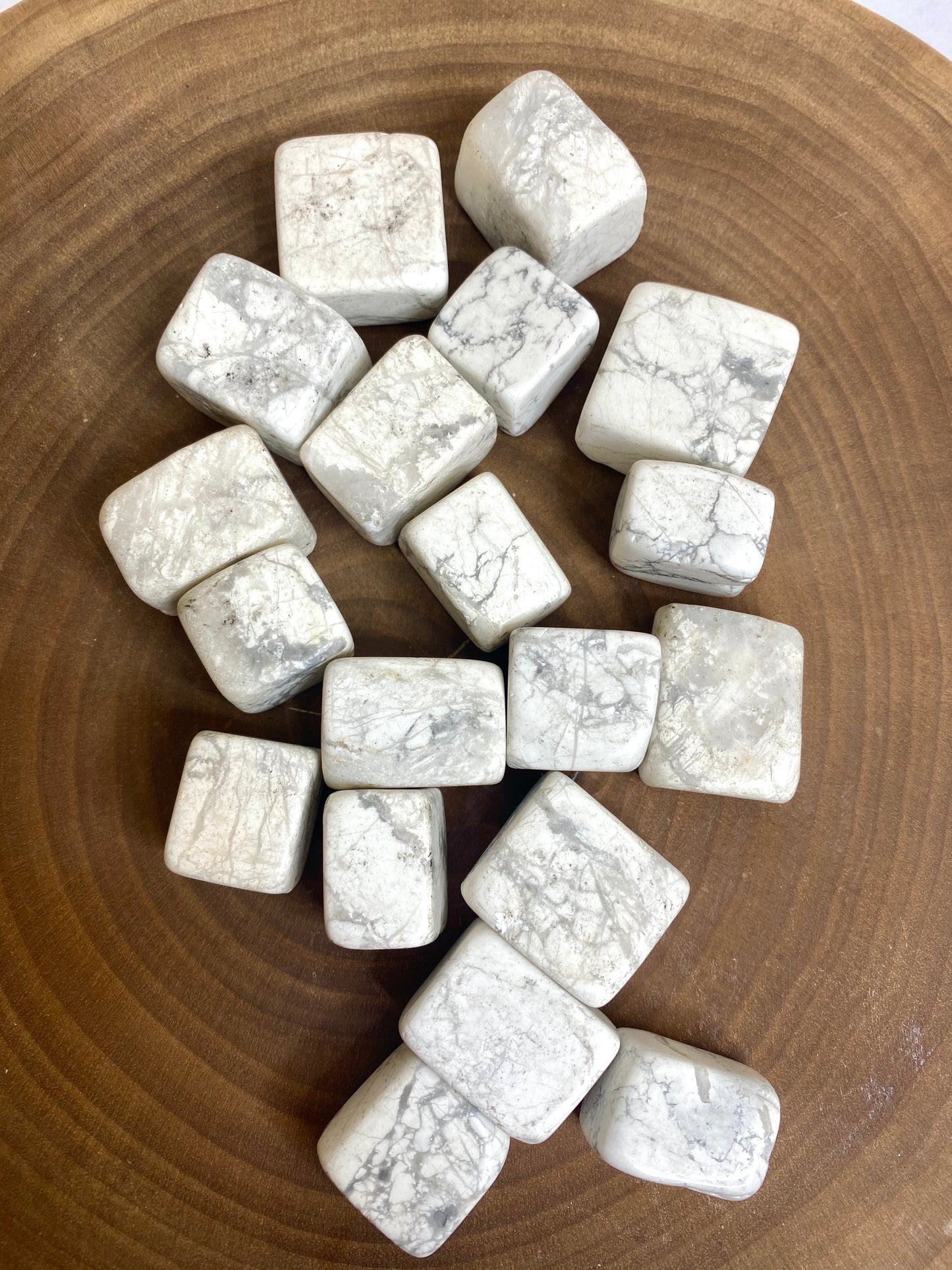 Howlite Cubes