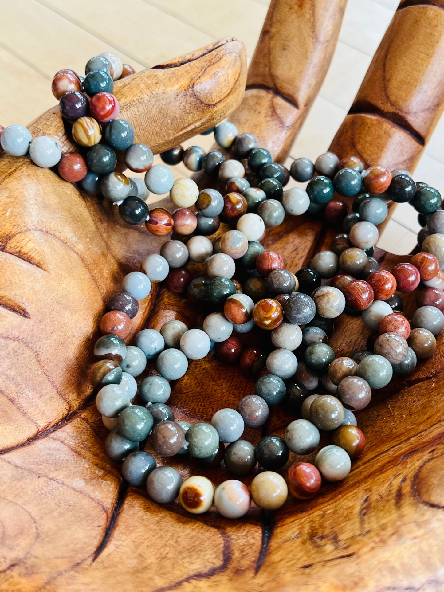 Polychrome Jasper Bracelets