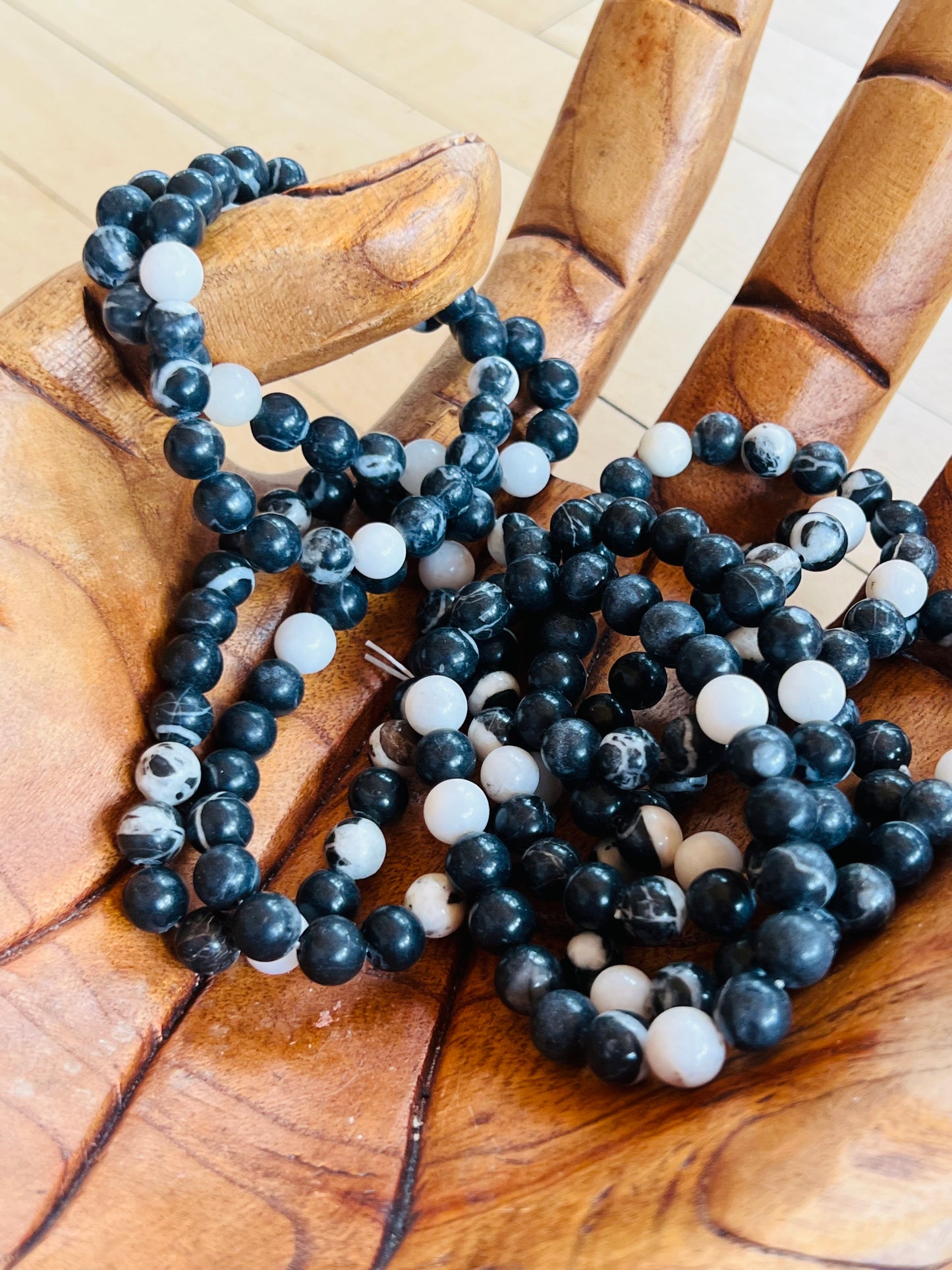 Zebra Jasper Crystals Bracelets