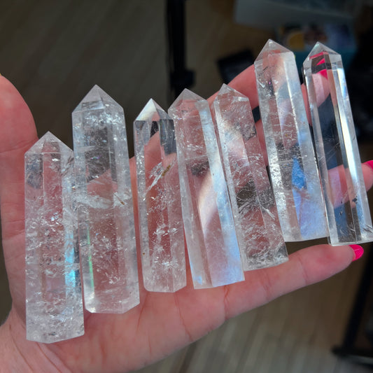 Clear Quartz Towers