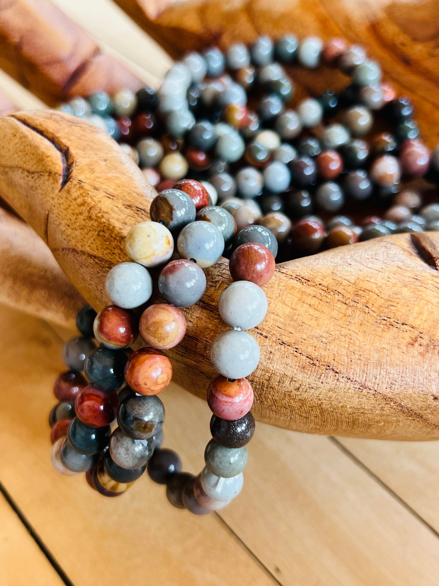 Polychrome Jasper Bracelets