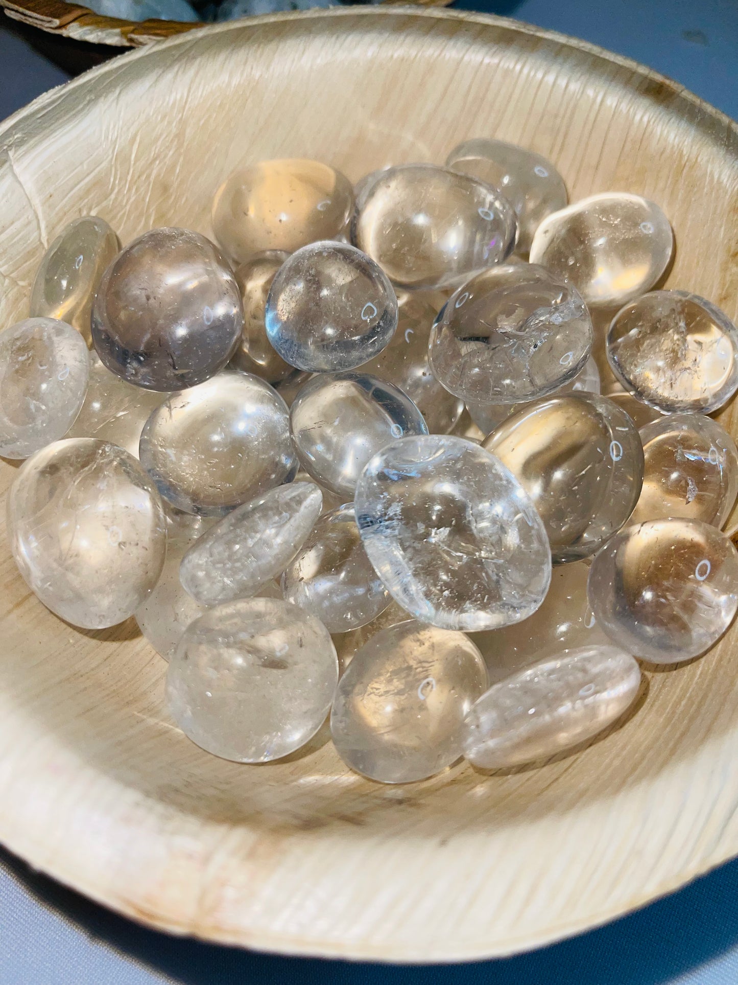 Clear Quartz Tumbles