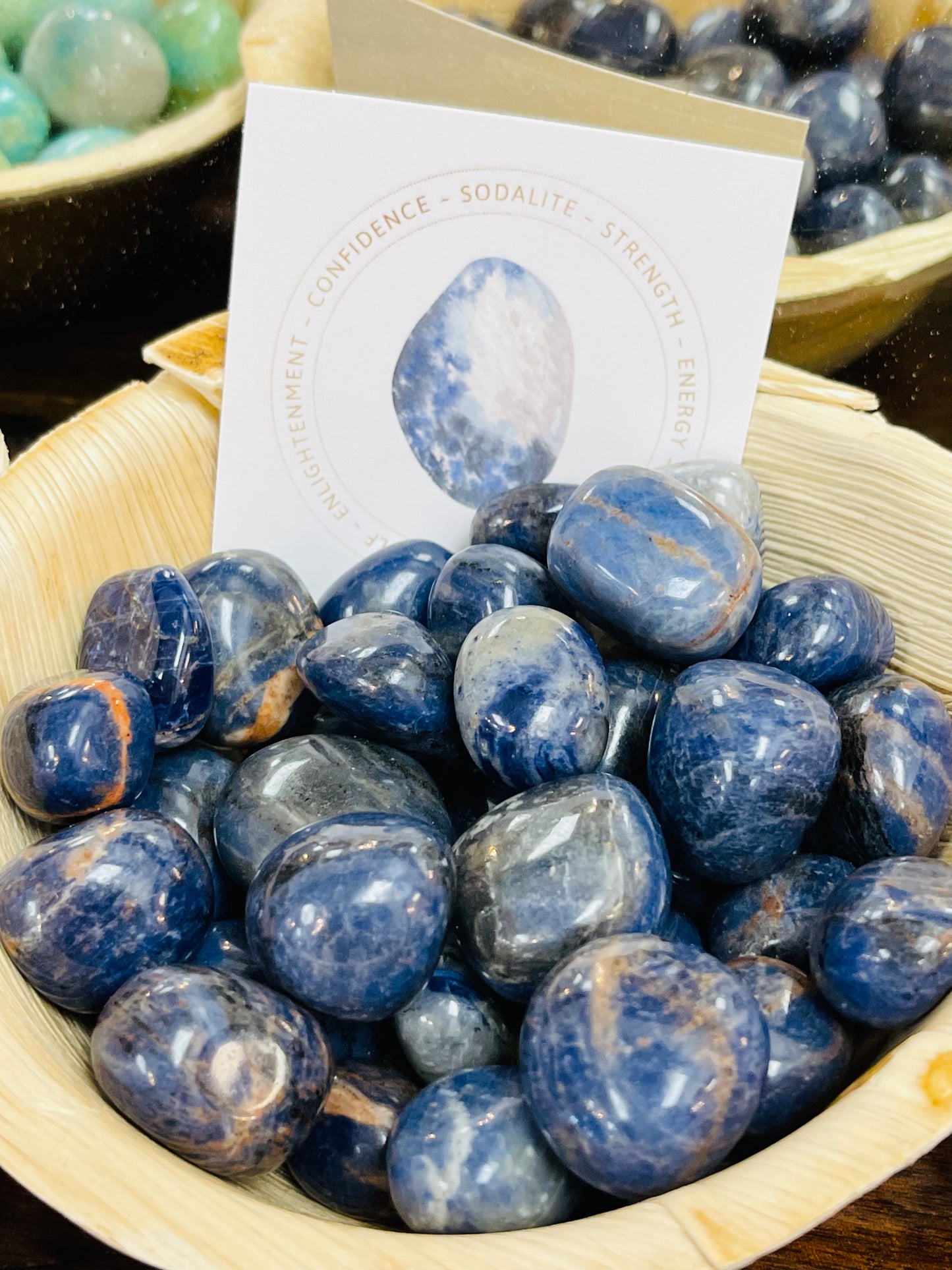 Sodalite Tumbles