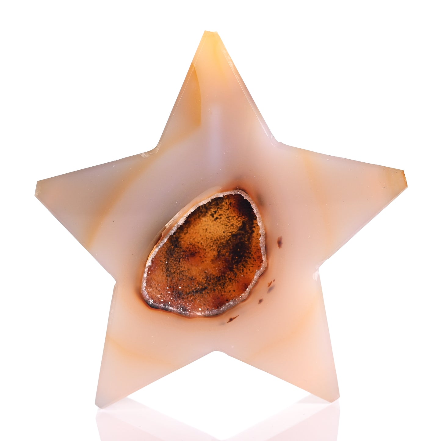 Agate Geode Star No 12
